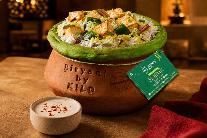 Redefining Sattvik Flavours with BBK Paneer Sattvik Biryani 