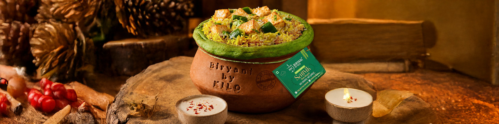 Paneer Sattvik Biryani from Biryani By Kilo